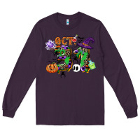 Plum october 31 Long Sleeve Tee - CowGirlArtShop