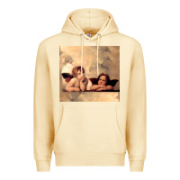 Pina Colada Hot Trend Angels Raphael Cupid Cherubs Art Valentine Angel Premium Hoodie - lanVoArt