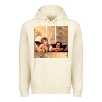 Hot Trend Angels Raphael Cupid Cherubs Art Valentine Angel Premium Hoodie | Teevron