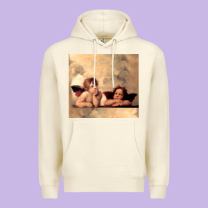 Hot Trend Angels Raphael Cupid Cherubs Art Valentine Angel Premium Hoodie Designed By Lanvoart