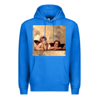 True Royal Hot Trend Angels Raphael Cupid Cherubs Art Valentine Angel Premium Hoodie - lanVoArt