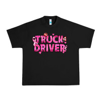 Black Breast Cancer truck driver Urban Heavy Tee - texasbilliewilder