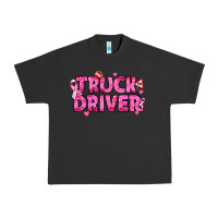 Pigment Black Breast Cancer truck driver Urban Heavy Tee - texasbilliewilder