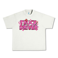 Pistachio Breast Cancer truck driver Urban Heavy Tee - texasbilliewilder