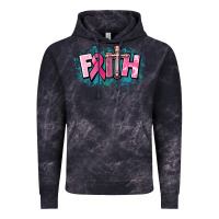 Cloud Black Cancer Faith Cross Vintage Hoodie - HowdyJamesFarm