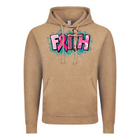 Cancer Faith Cross Vintage Hoodie | Teevron