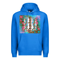 True Royal teacher gemstone and pink flower tumbler Premium Hoodie - BundleAndBundleShop