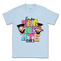 Dusty Blue kinder graduate 2023 Classic Tee - RanaPortraitStore