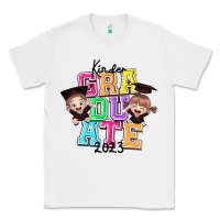 White kinder graduate 2023 Classic Tee - RanaPortraitStore