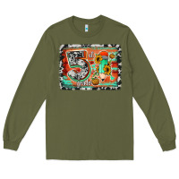 Army Green western back to school 5th grade 2 Long Sleeve Tee - Jasminsmagicworld