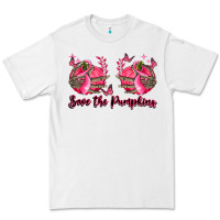White save the pumpkins Premium Tee - LillyAllenDesigns
