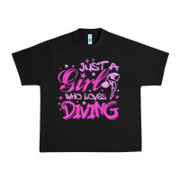Funny Springboard Diving Quote Diver Gift For Love Girl Urban Heavy Tee | Teevron