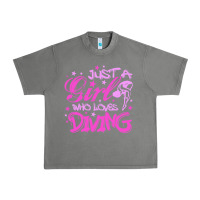 Tornado funny springboard diving quote diver gift for love girl Urban Heavy Tee - lanVoArt