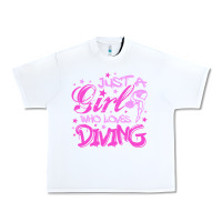 White funny springboard diving quote diver gift for love girl Urban Heavy Tee - lanVoArt