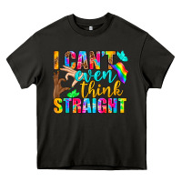 Asphalt LGBTQ I Can't Even Think Straight Heavy Core Tee - BundleAndBundleShop