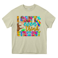 Mossy LGBTQ I Can't Even Think Straight Heavy Core Tee - BundleAndBundleShop
