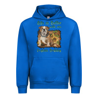Cobalt life is better with a english bulldog Urban Hoodie - BarkalooDesign