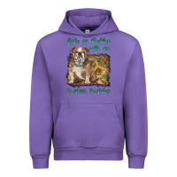 Tulip life is better with a english bulldog Urban Hoodie - BarkalooDesign