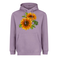 Lavender Soraya Sunflower Heavyweight Hoodie - LillyAllenDesigns