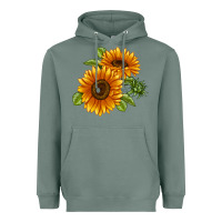 Sage Soraya Sunflower Heavyweight Hoodie - LillyAllenDesigns