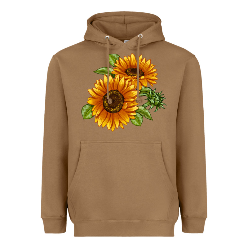 Soraya Sunflower Heavyweight Hoodie by LillyAllenDesigns | Teevron