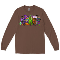 Chestnut nurse coffee cup halloween Long Sleeve Tee - CowGirlArtShop