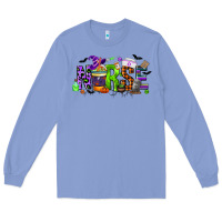 Colony Blue nurse coffee cup halloween Long Sleeve Tee - CowGirlArtShop