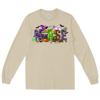 Mushroom nurse coffee cup halloween Long Sleeve Tee - CowGirlArtShop