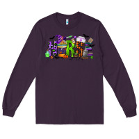 Plum nurse coffee cup halloween Long Sleeve Tee - CowGirlArtShop