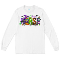 White nurse coffee cup halloween Long Sleeve Tee - CowGirlArtShop