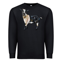 Black Tennessee Fainting Goat Premium Sweatshirt - LillyAllenDesigns