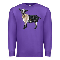 Purple Tennessee Fainting Goat Premium Sweatshirt - LillyAllenDesigns