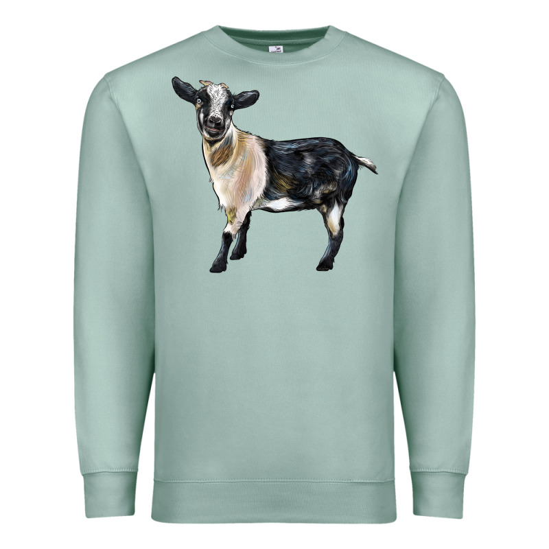 Tennessee Fainting Goat Premium Sweatshirt by LillyAllenDesigns | Teevron
