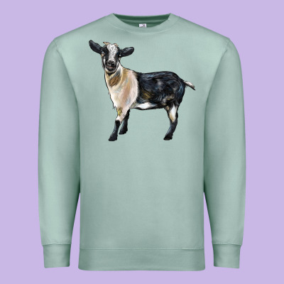 Tennessee Fainting Goat Premium Sweatshirt Designed By Lillyallendesigns
