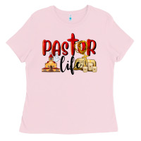 Bubblegum Pink Pastor Life Ladies Tee - LillyAllenDesigns