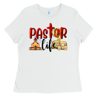 White Pastor Life Ladies Tee - LillyAllenDesigns