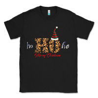 Black Ho Ho Ho Merry Christmas Classic Tee - Bettercallsaul
