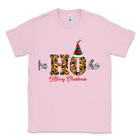 Bubblegum Pink Ho Ho Ho Merry Christmas Classic Tee - Bettercallsaul