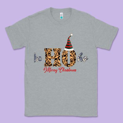 Ho Ho Ho Merry Christmas Classic Tee Designed By Bettercallsaul