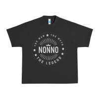 Graphic 365 Nonno The Legend Grandpa Men Funny Gift Urban Heavy Tee | Teevron