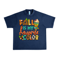 Navy Fall is my favorite color Urban Heavy Tee - NancyCooperArtShop