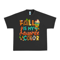 Pigment Black Fall is my favorite color Urban Heavy Tee - NancyCooperArtShop