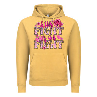 Her Fight Is Our Fight Cancer Awareness Vintage Hoodie | Teevron