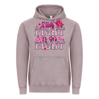 Vintage Zinc Her fight is our fight Cancer Awareness Vintage Hoodie - HowdyJamesFarm