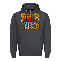 Smoke The Only Hell My Momma Ever Zipper Hoodie - CowhideDigitalArt