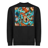 Coffee And Barista Gnomes With Glitter Seamless Pattern Bbs Heavyweight Sweatshirt | Teevron