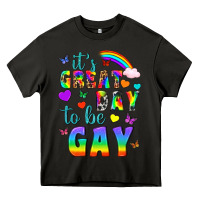 Asphalt Western It's Great Day To Be Gay Heavy Core Tee - BundleAndBundleShop