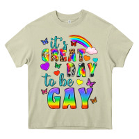 Mossy Western It's Great Day To Be Gay Heavy Core Tee - BundleAndBundleShop