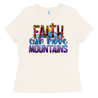 Bone Faith Can Move Mountains Ladies Tee - LillyAllenDesigns