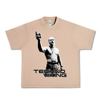 Burro techno viking Urban Heavy Tee - lanVoArt